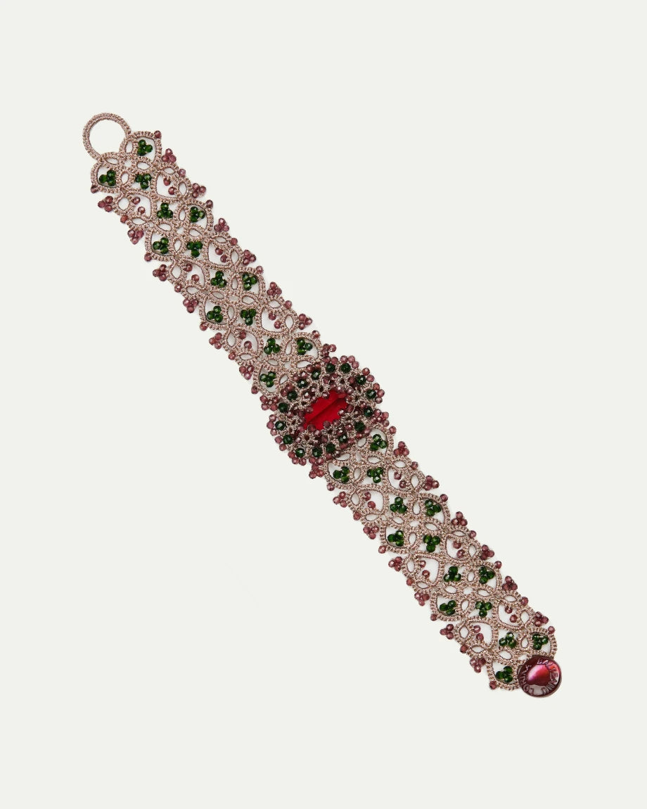 LISA GARNET BRACELET - LORINA BALTEANU