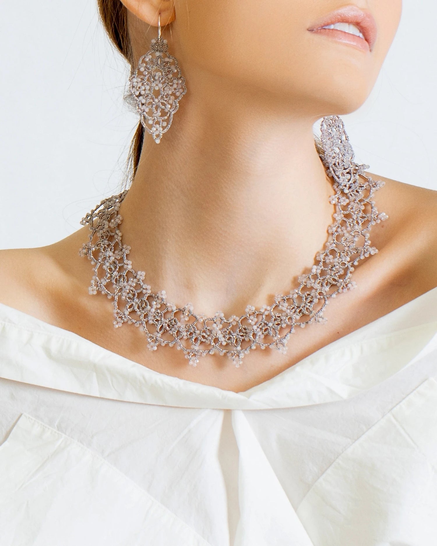 MARIA PEARL NECKLACE - LORINA BALTEANU