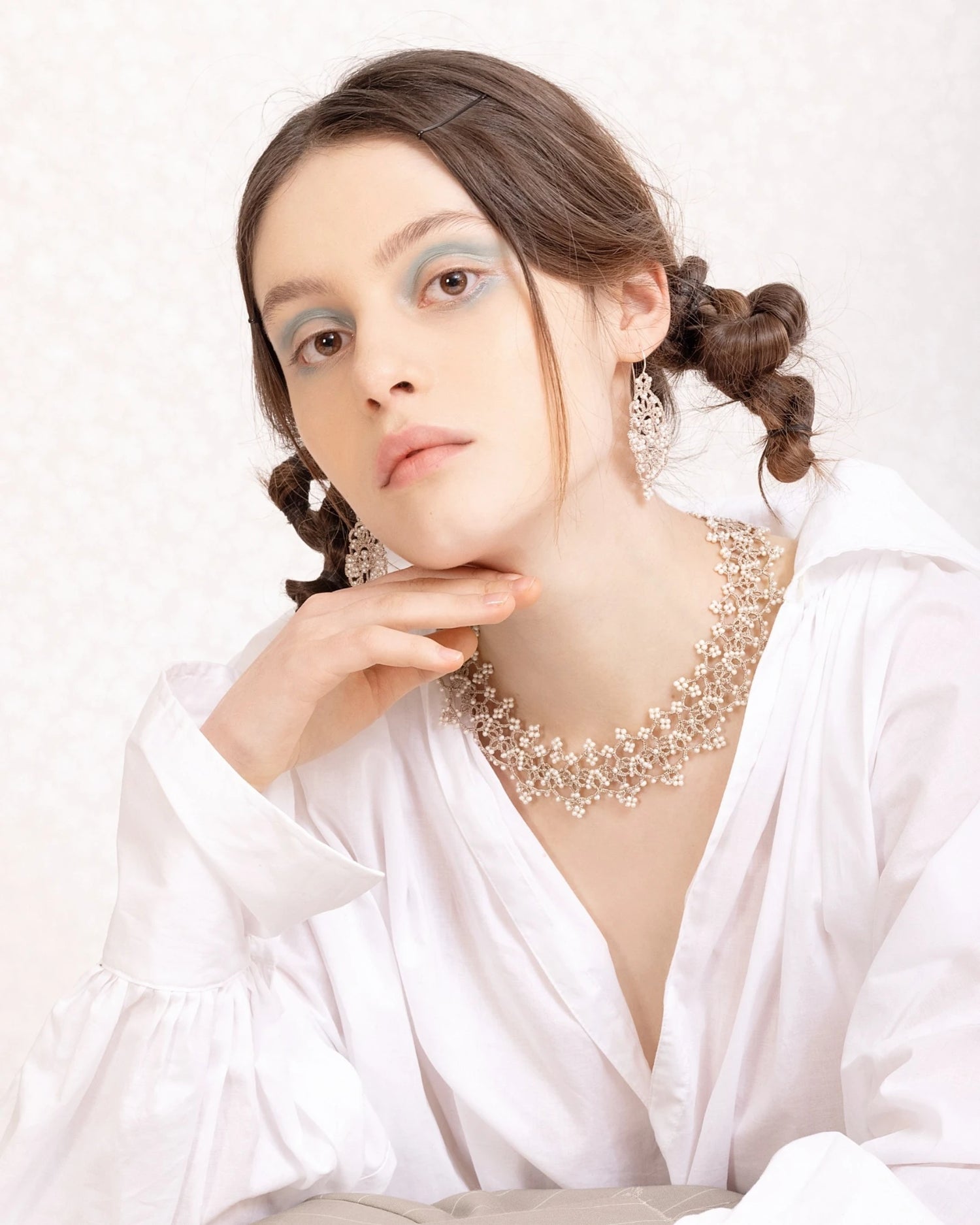 MARIA PEARL NECKLACE - LORINA BALTEANU