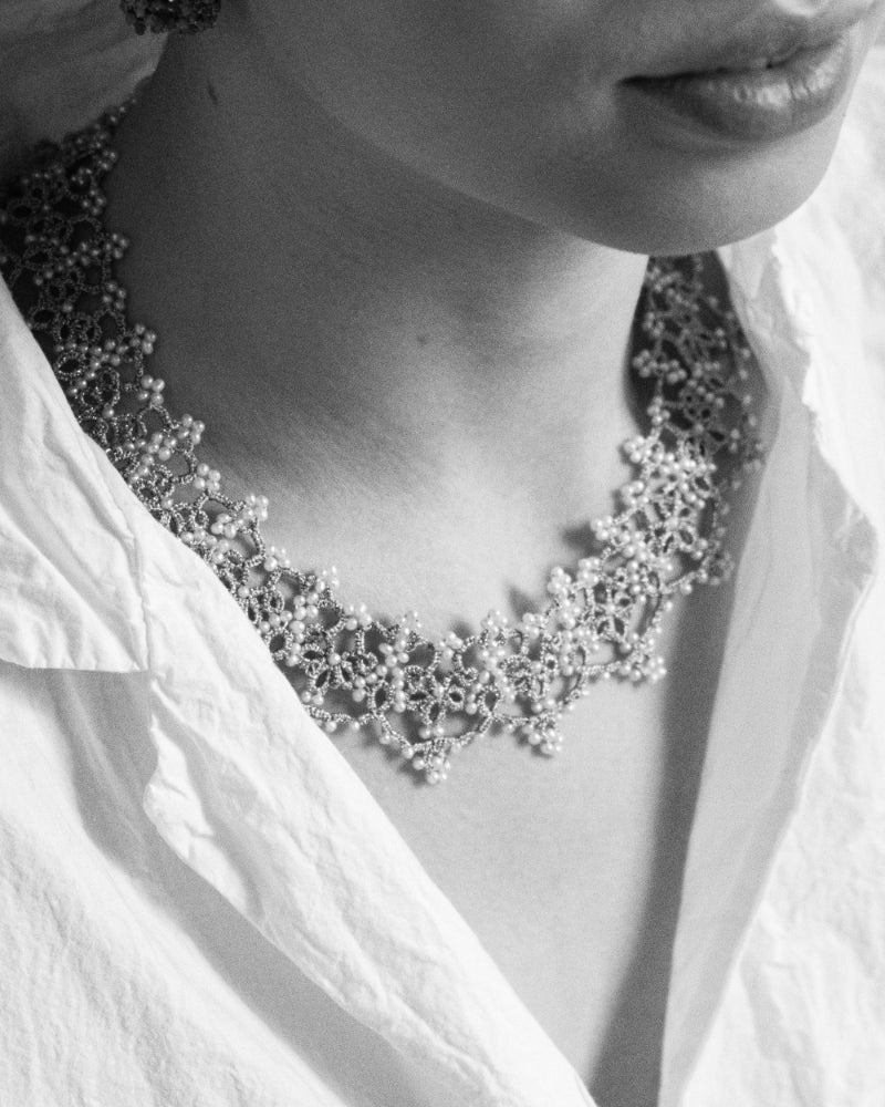 MARIA PEARL NECKLACE - LORINA BALTEANU