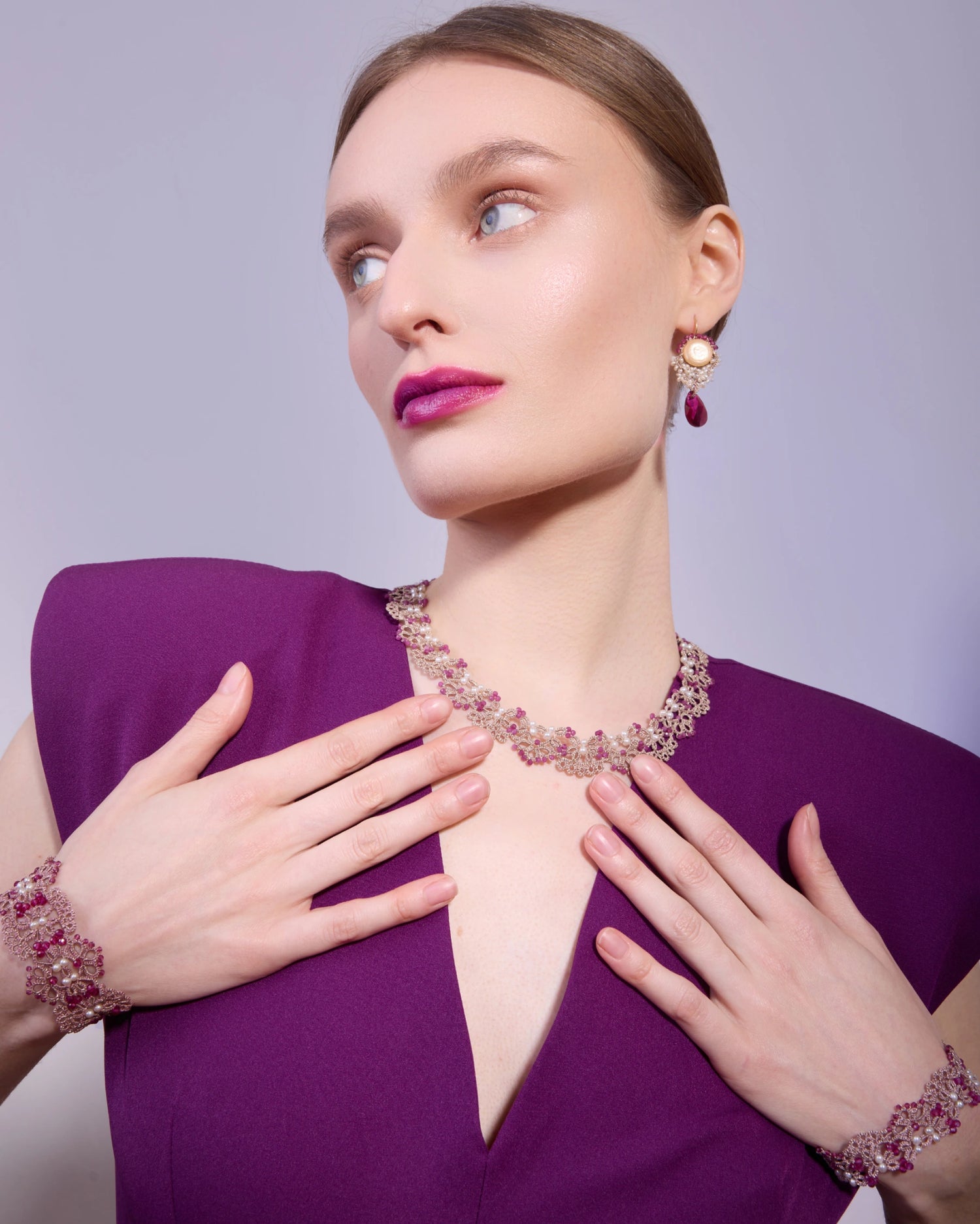 LICA RUBY BRACELET - LORINA BALTEANU