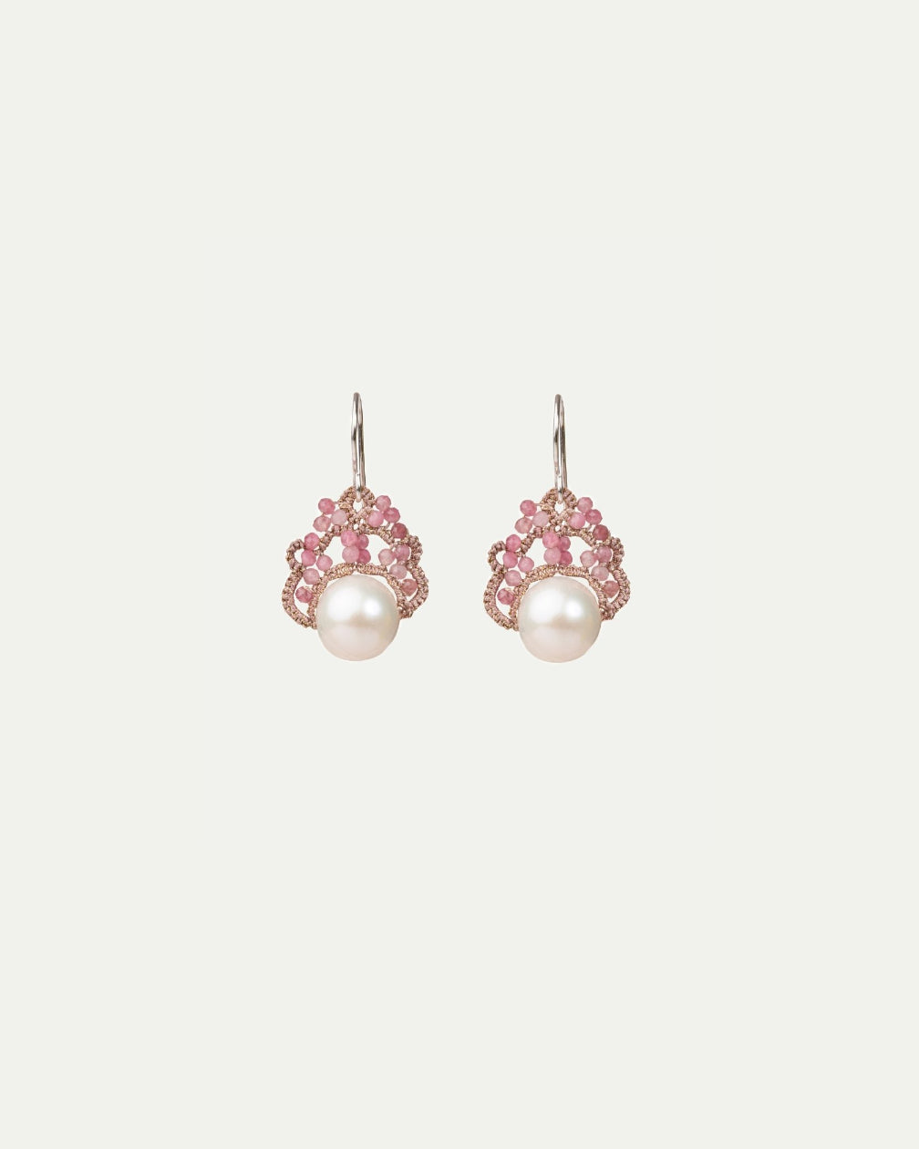 MOONA PINK TOURMALINE EARRINGS