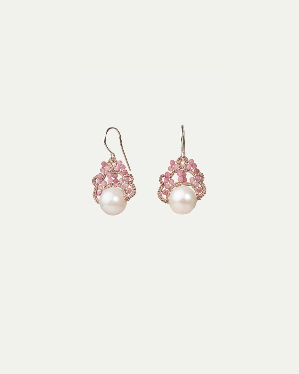 MOONA PINK TOURMALINE EARRINGS - LORINA BALTEANU