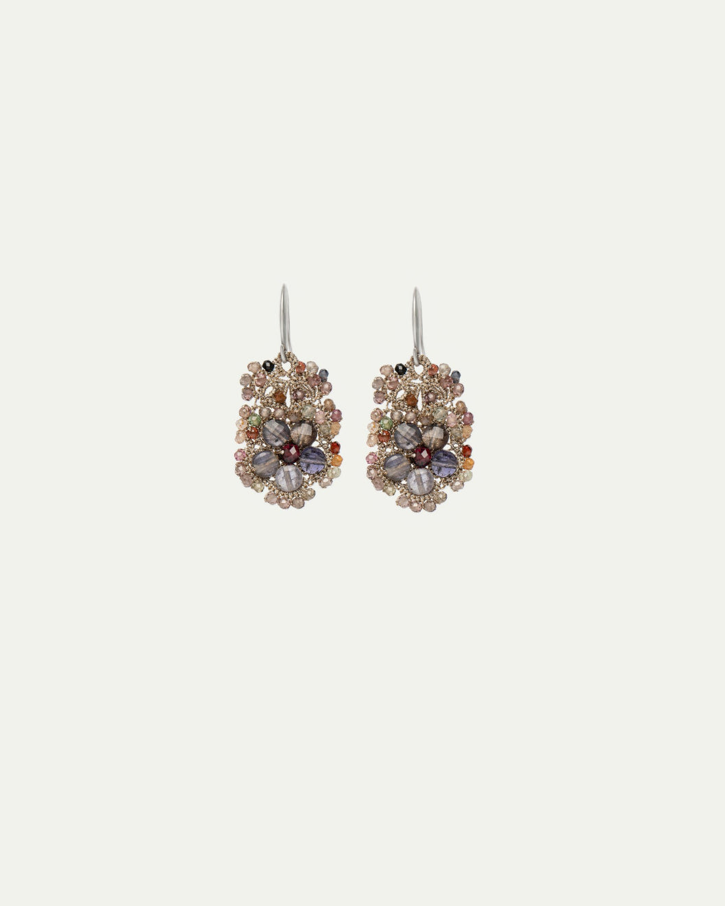 PAULINE IOLITE EARRINGS - LORINA BALTEANU