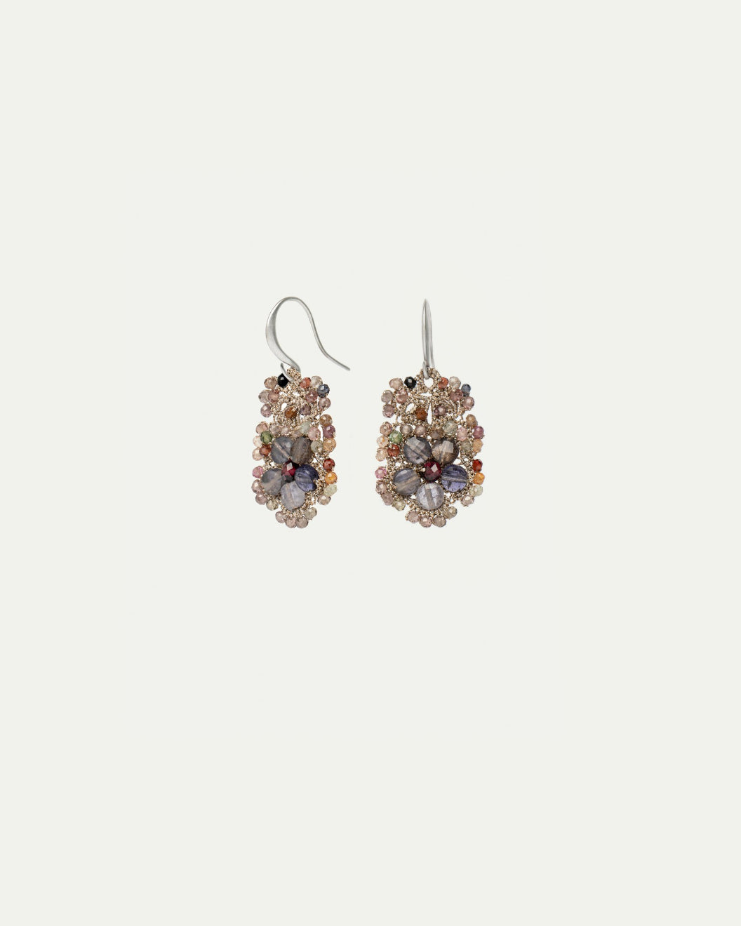 PAULINE IOLITE EARRINGS - LORINA BALTEANU