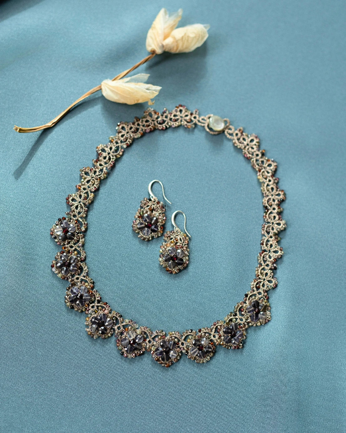 PAULINE IOLITE NECKLACE - LORINA BALTEANU