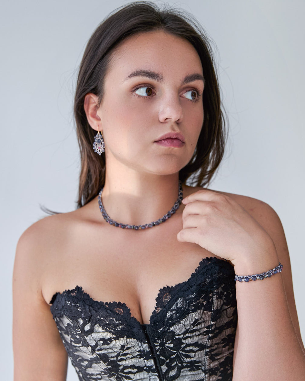 VERONICA IOLITE NECKLACE