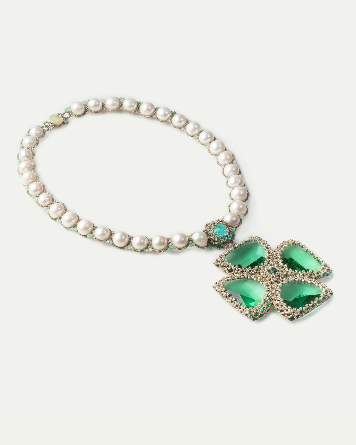 CASSIOPEIA GREEN TOURMALINE NECKLACE