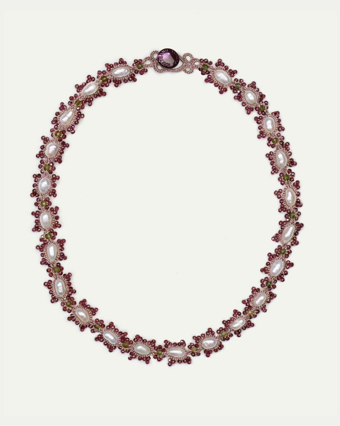 INGRID GARNET NECKLACE