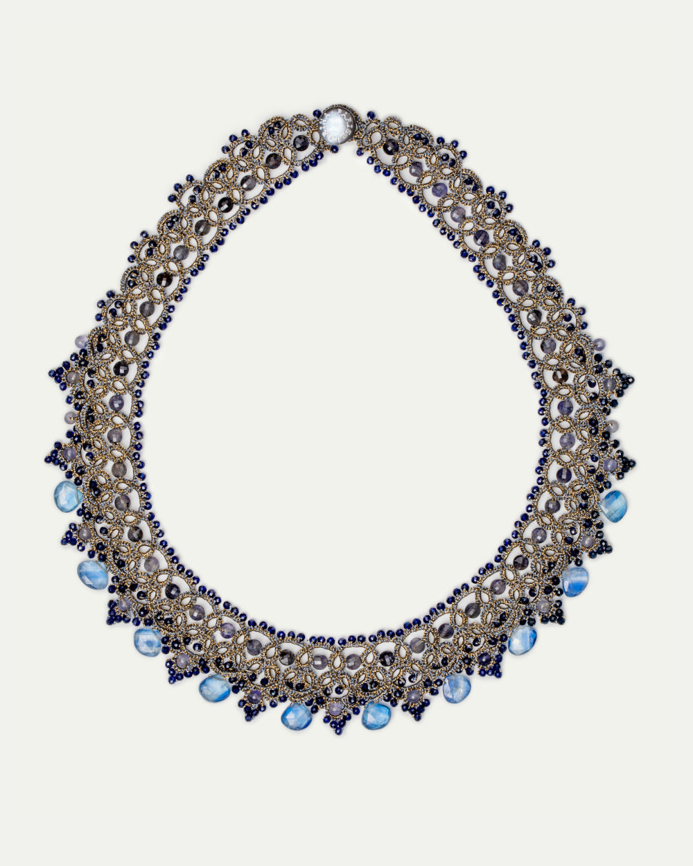RACHEL BLUE SPINEL NECKLACE