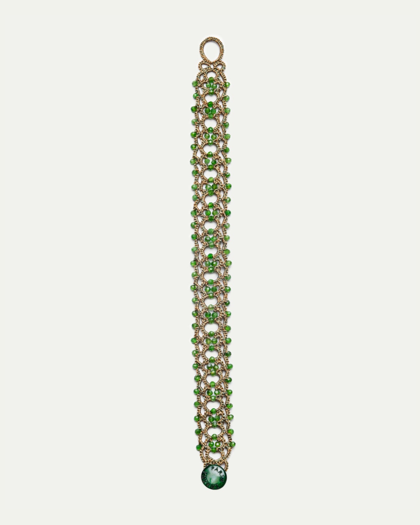 TRIADA CHROME DIOPSIDE BRACELET - LORINA BALTEANU