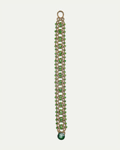 TRIADA CHROME DIOPSIDE BRACELET - LORINA BALTEANU