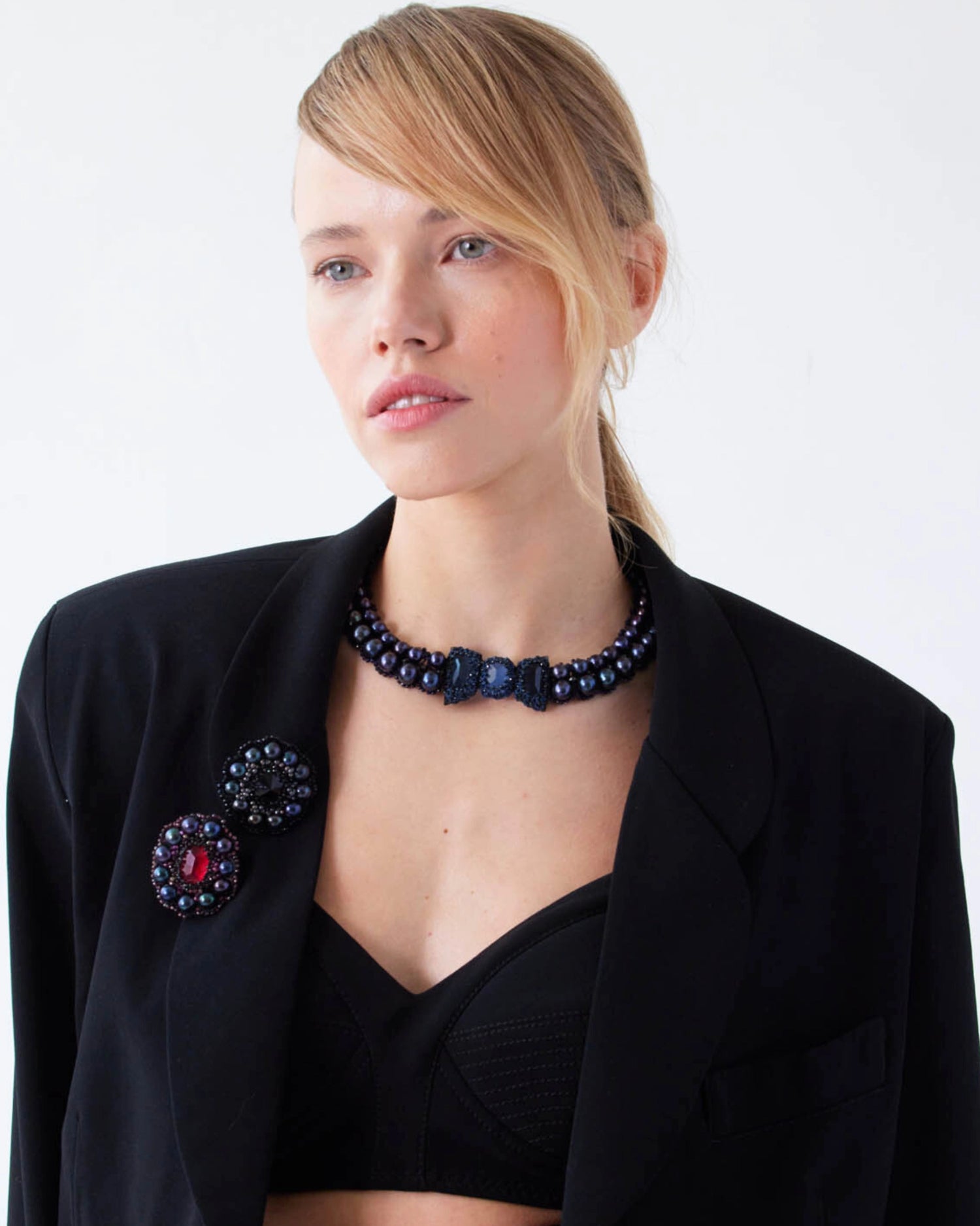 FLORENCE SPINEL BROOCH