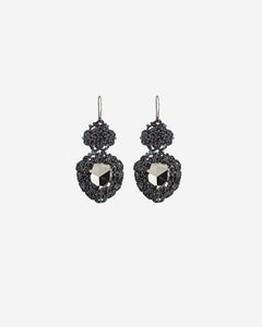 EXCLUSIVE 4026 in Silk, Silver, Crystal side view with decorative details and quality finishes