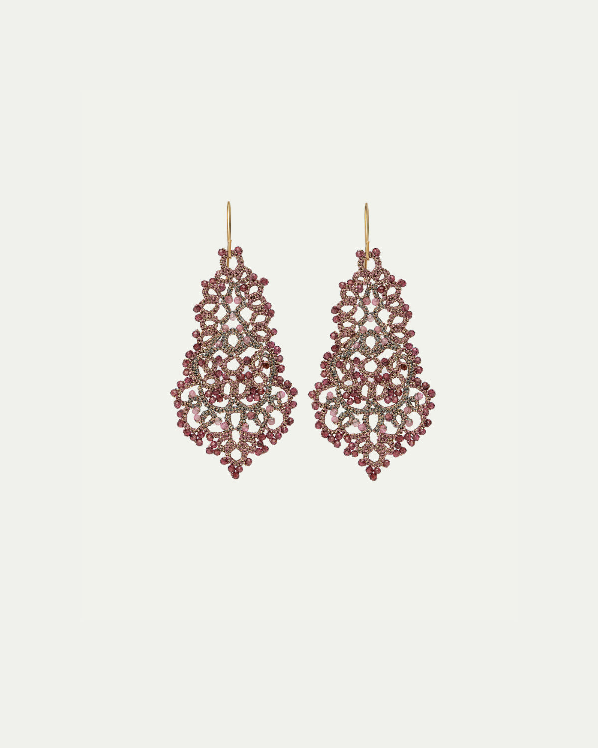 MARBELLA GARNET EARRINGS - LORINA BALTEANU