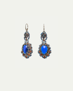 TITANIC BLUE TOURMALINE EARRINGS - LORINA BALTEANU